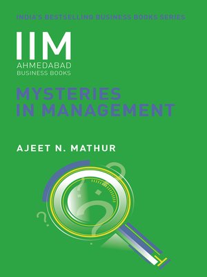 cover image of Mysteries in Management